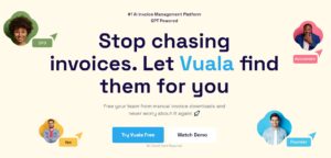 Vuala the Smart Invoice Management Software for SMEs logo