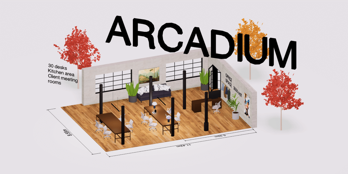 Arcadium 3D logo