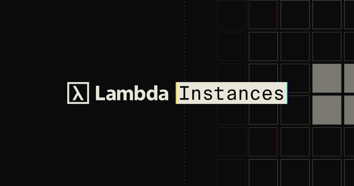 Lambda Cloud logo