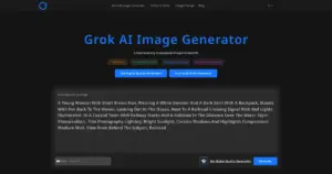 Grok AI Image Generator logo