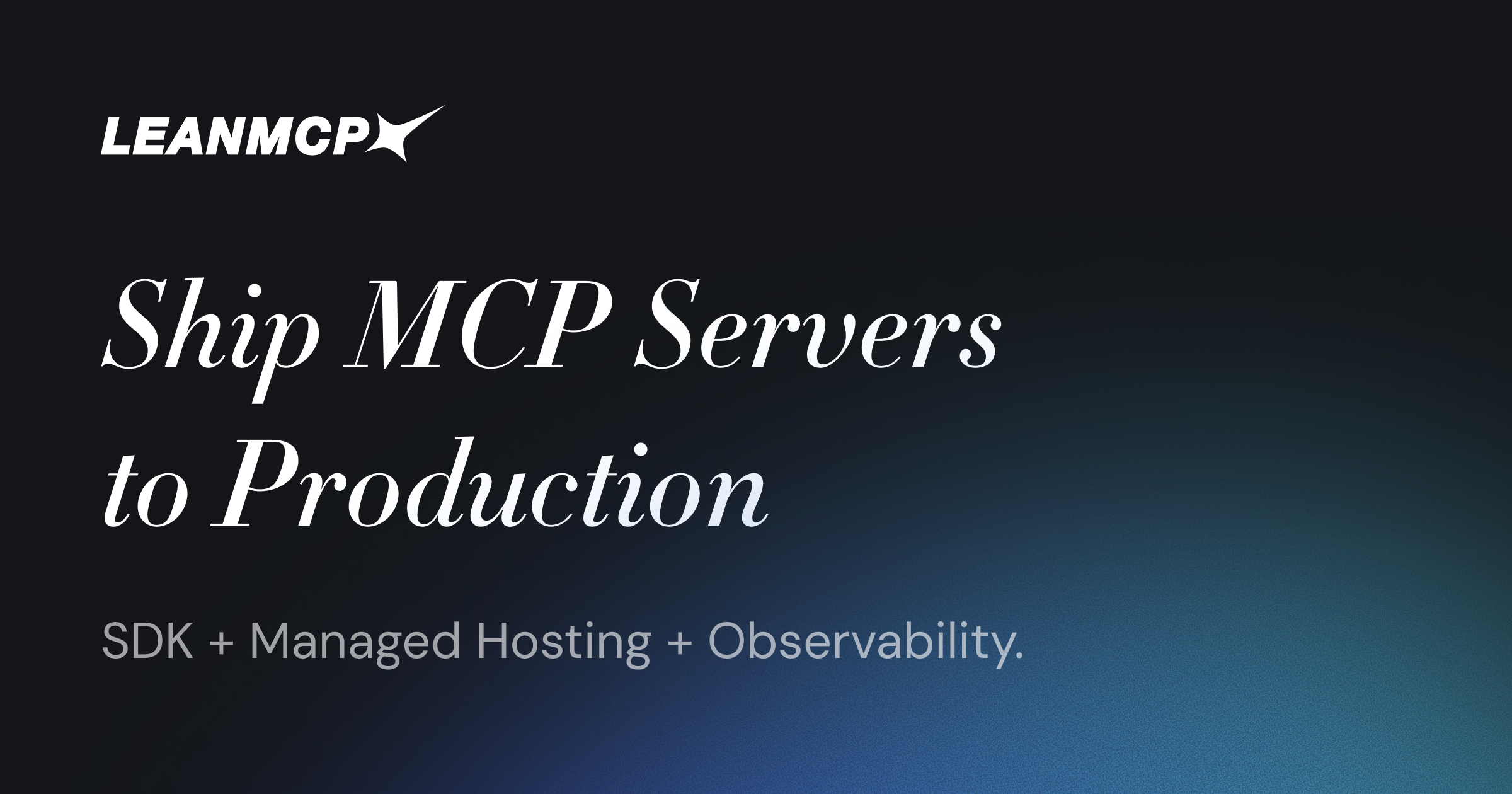 LeanMCP logo