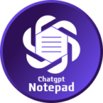 ChatGPT Notepad logo