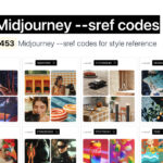Midjourney –sref codes logo