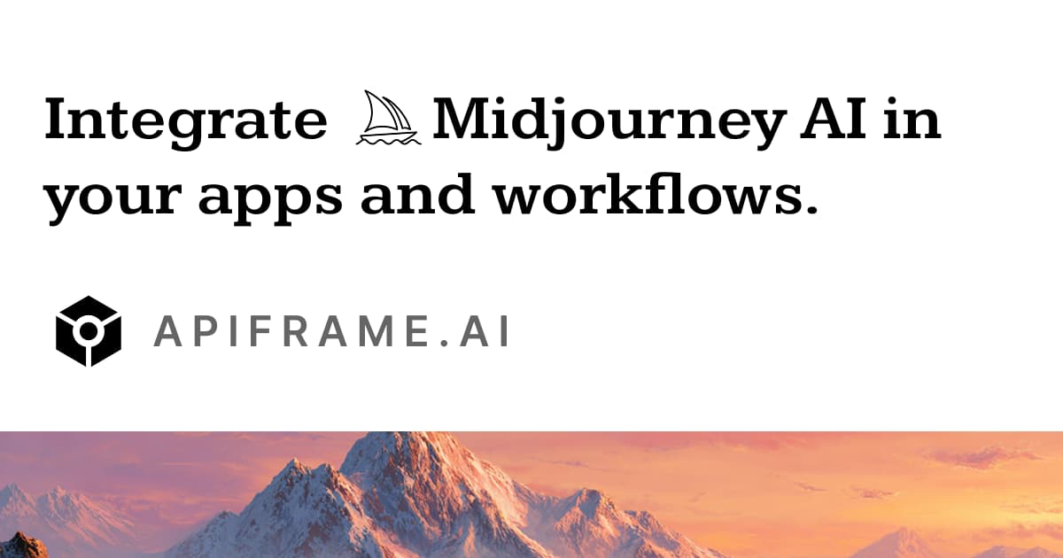 Midjourney API logo