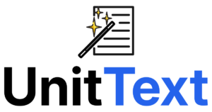 UnitText logo