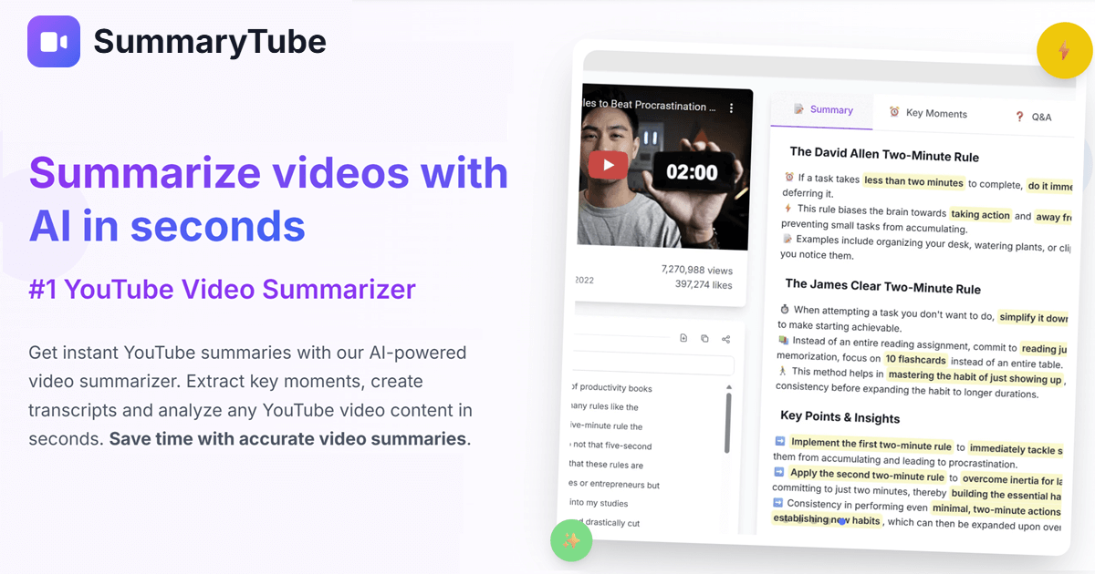 SummaryTube.com logo