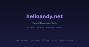 helloandy.net AI Tools logo
