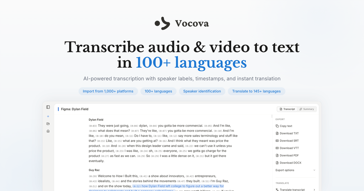Vocova logo