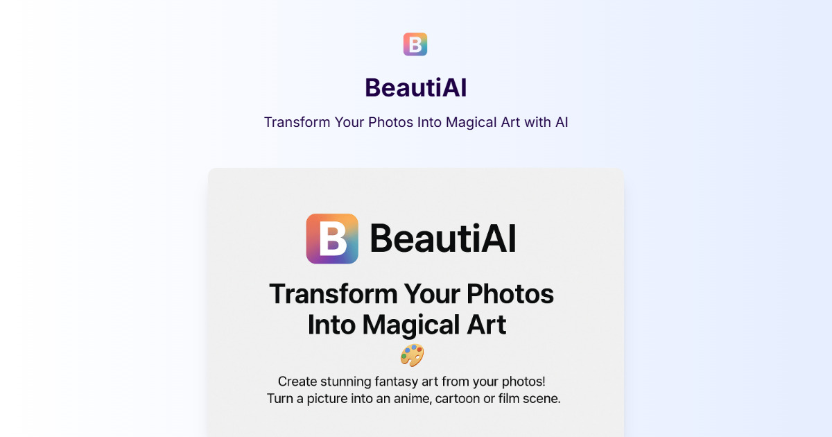 BeautiAI logo