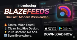 Blaze Feeds logo