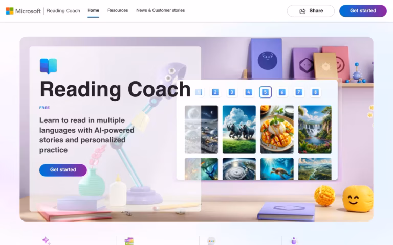 Microsoft Azure Cognitive Services homepage screenshot