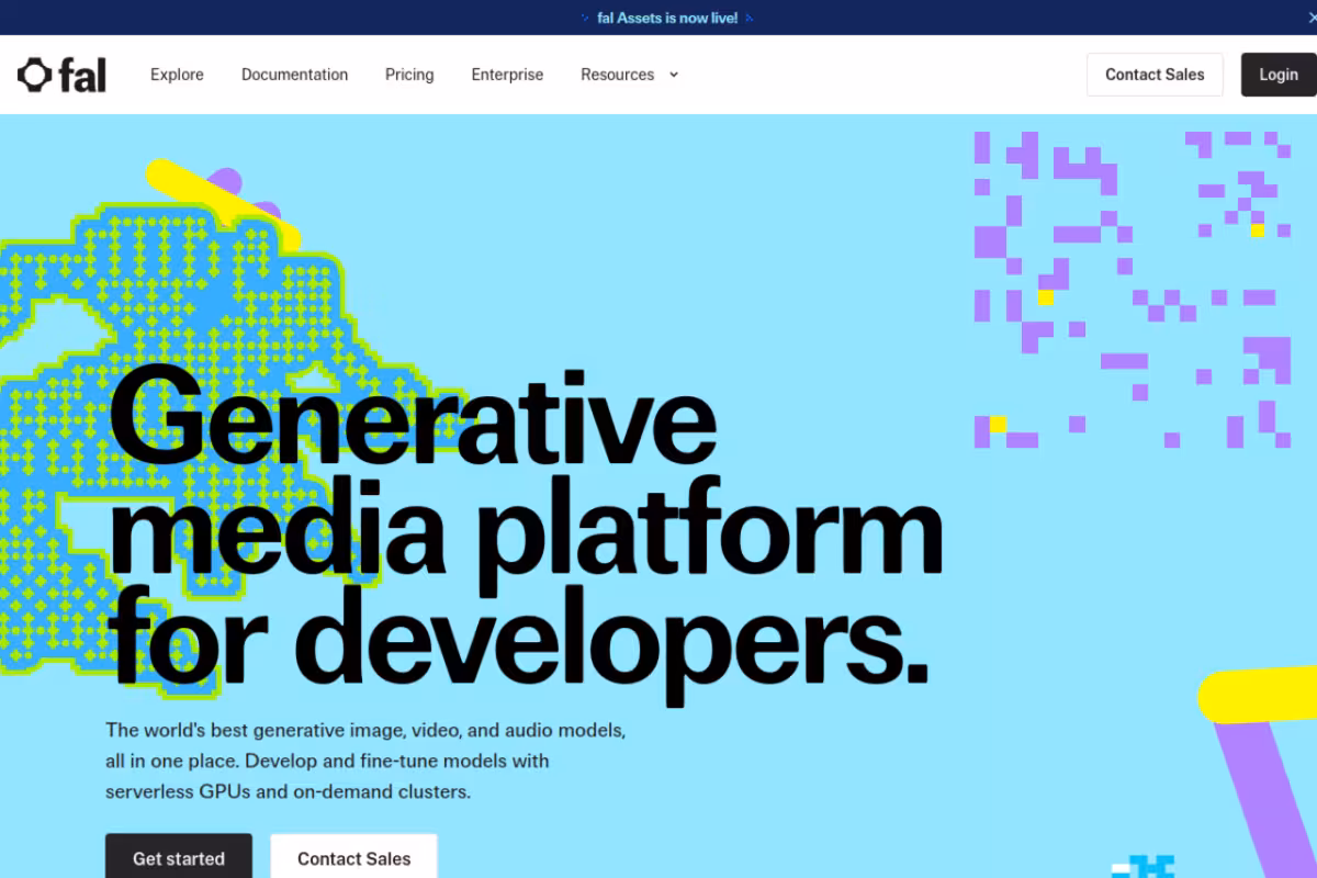 FAL.ai (Seedance 2.0) homepage screenshot