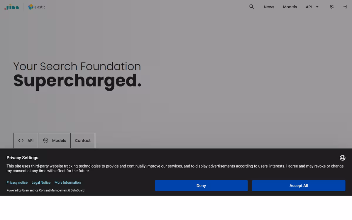 Gold Retriever homepage screenshot