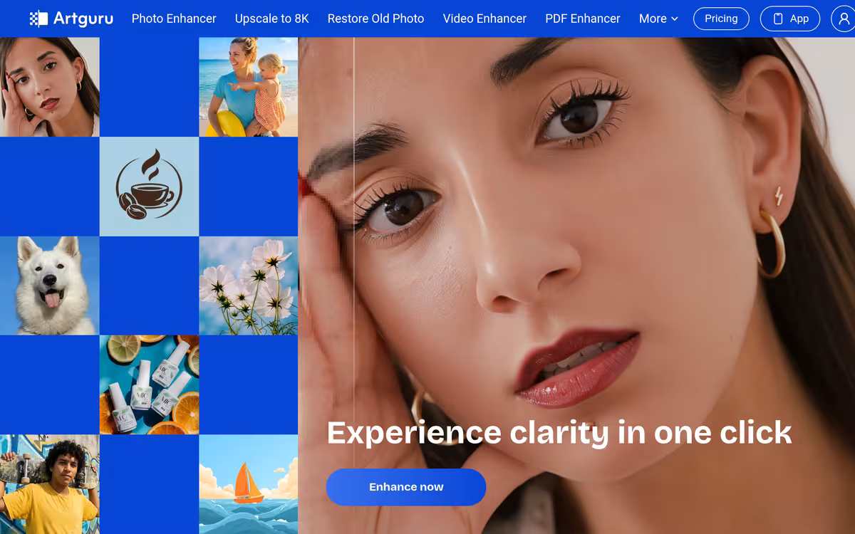 Artguru homepage screenshot