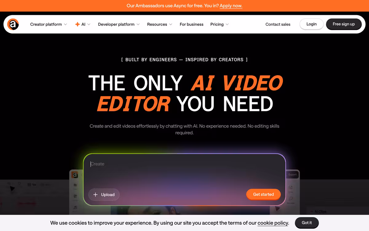 Podcastle homepage screenshot