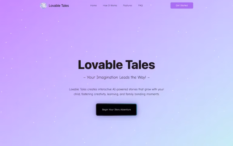 Juphy homepage screenshot