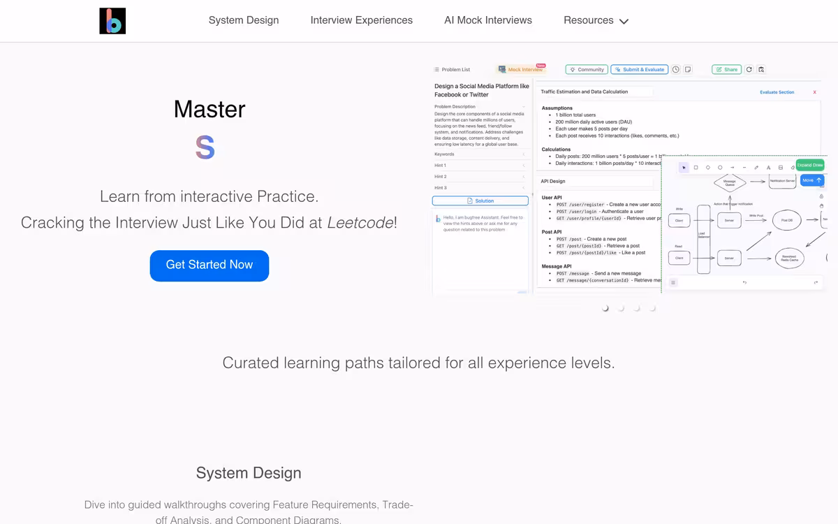 bugfree.ai homepage screenshot