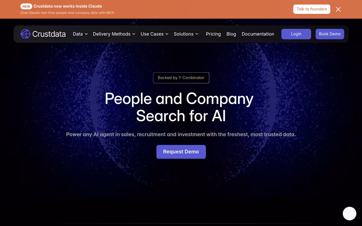 CompanyGPT homepage screenshot