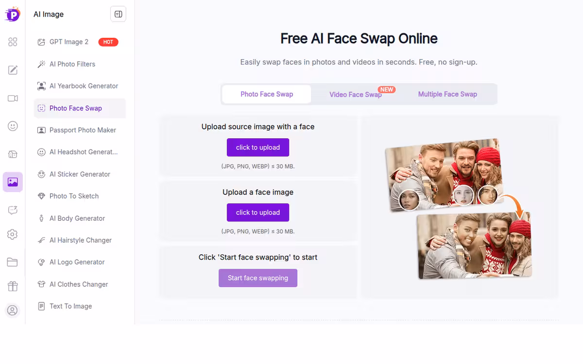 Image to Video by PixNova homepage screenshot