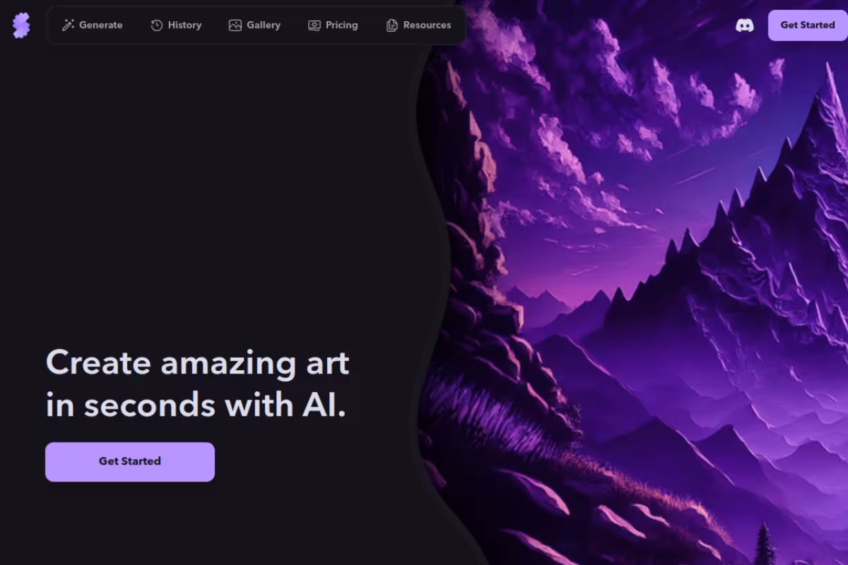 Stablecog homepage screenshot