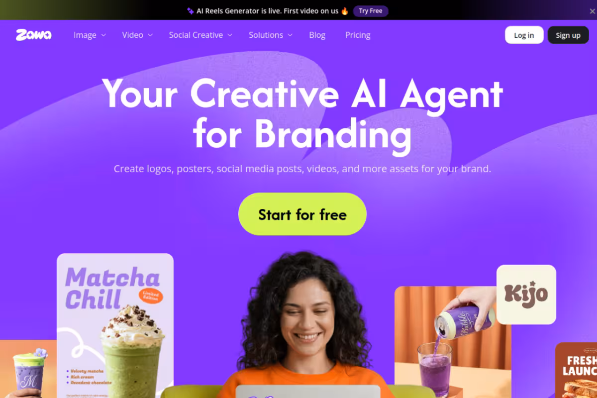 Brand Kit Generator & Editor (formerly X-Design) homepage screenshot