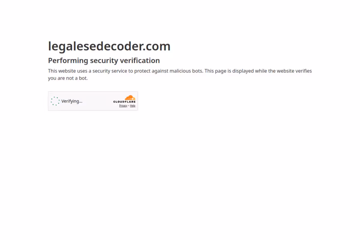 Legalese Decoder homepage screenshot