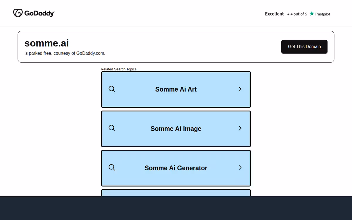 Somme.ai homepage screenshot