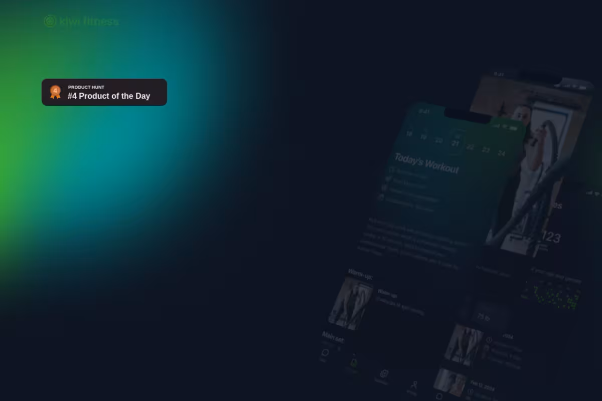 Kiwi Fitness homepage screenshot