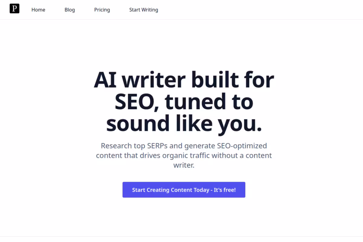 Platen.ai homepage screenshot