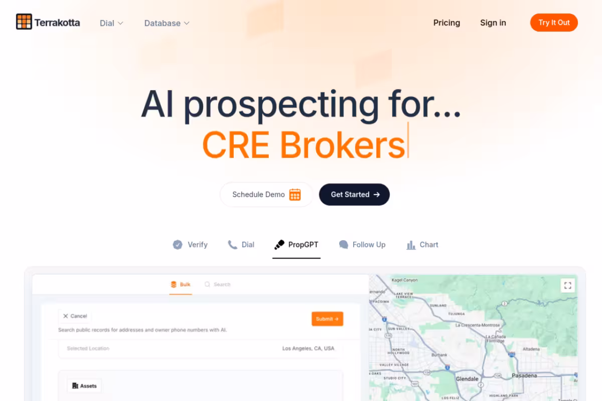 Terrakotta homepage screenshot