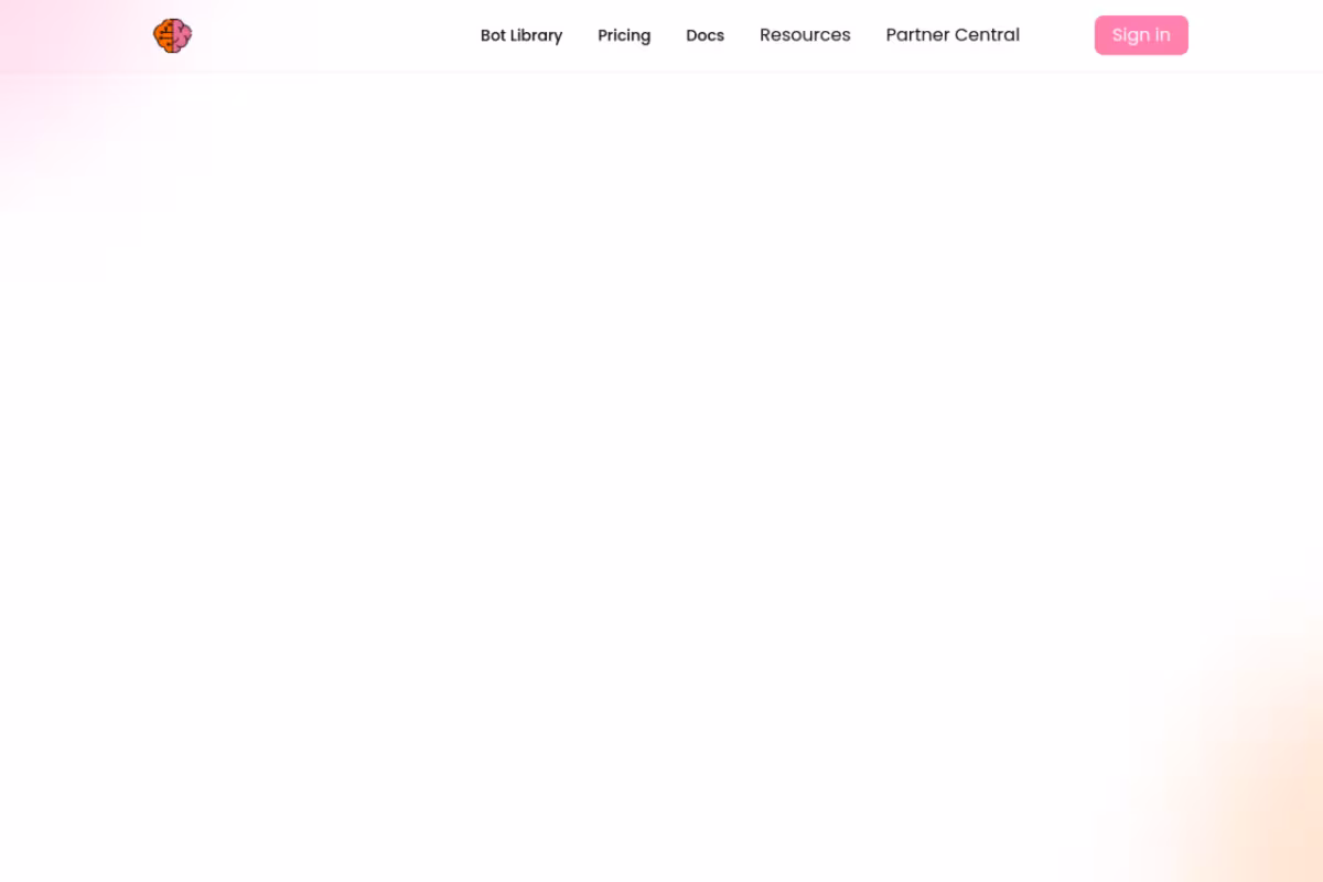autobotAI homepage screenshot