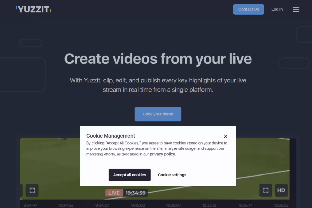 Yuzzit homepage screenshot