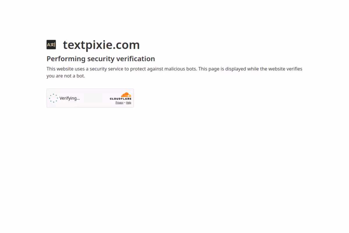 TextPixie homepage screenshot