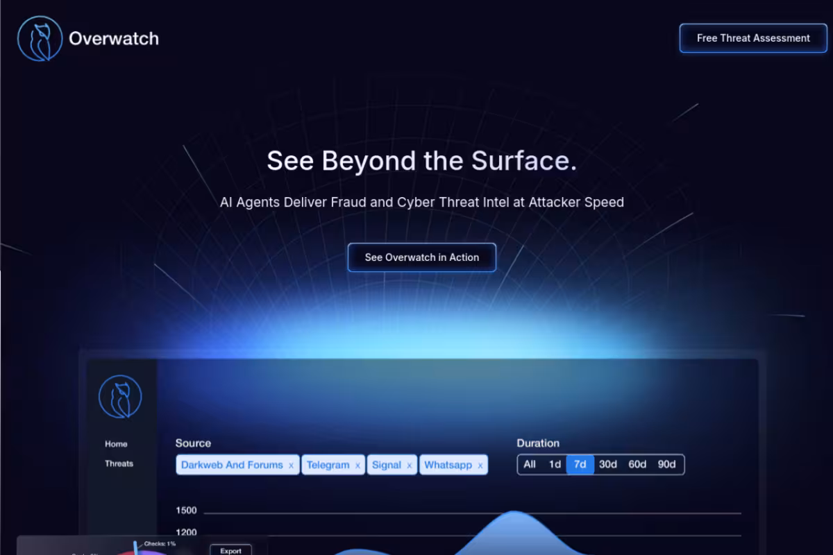 Overwatch Data homepage screenshot