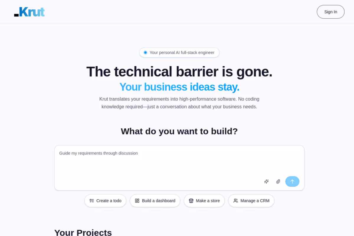 Accountant AI homepage screenshot