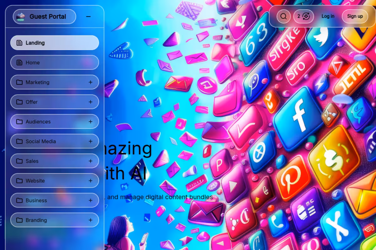 Writer Assistant homepage screenshot