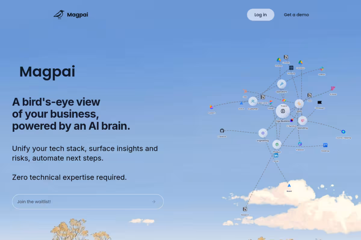 Magpai homepage screenshot