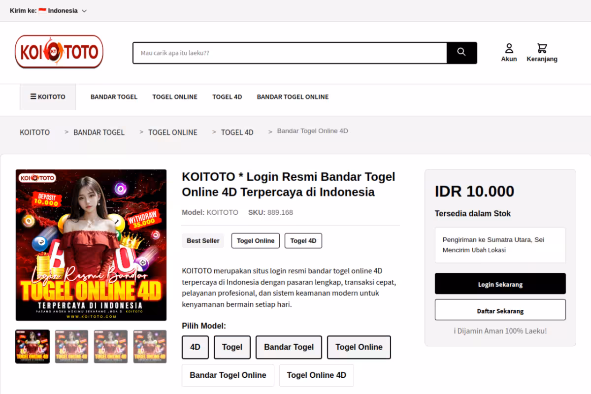 Outermode homepage screenshot
