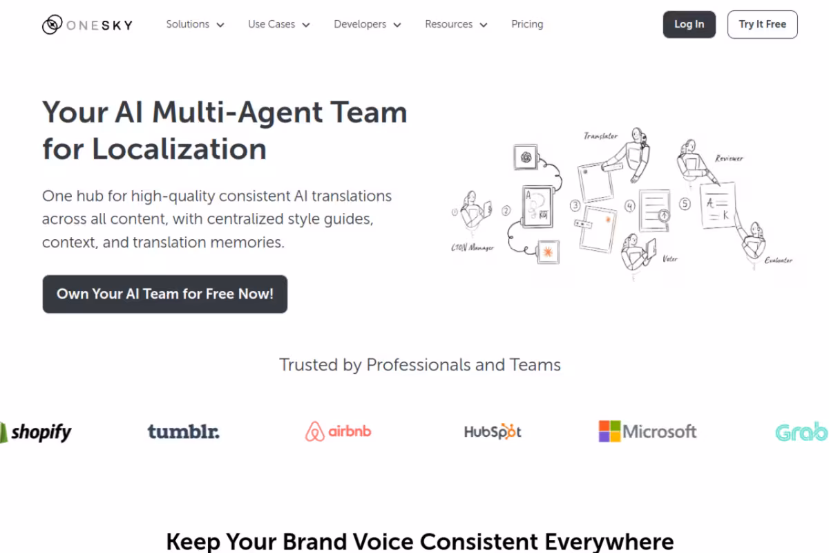 Multi-Agent Localization homepage screenshot
