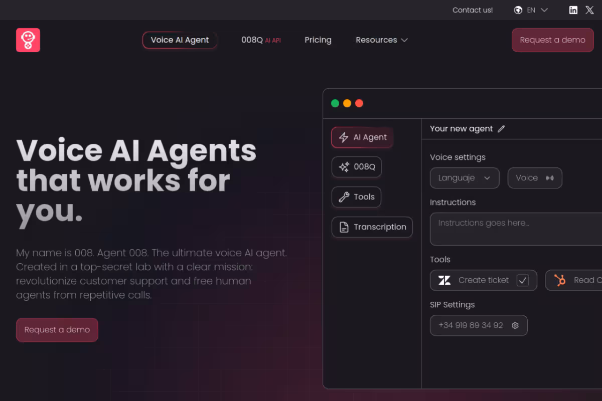 008 homepage screenshot