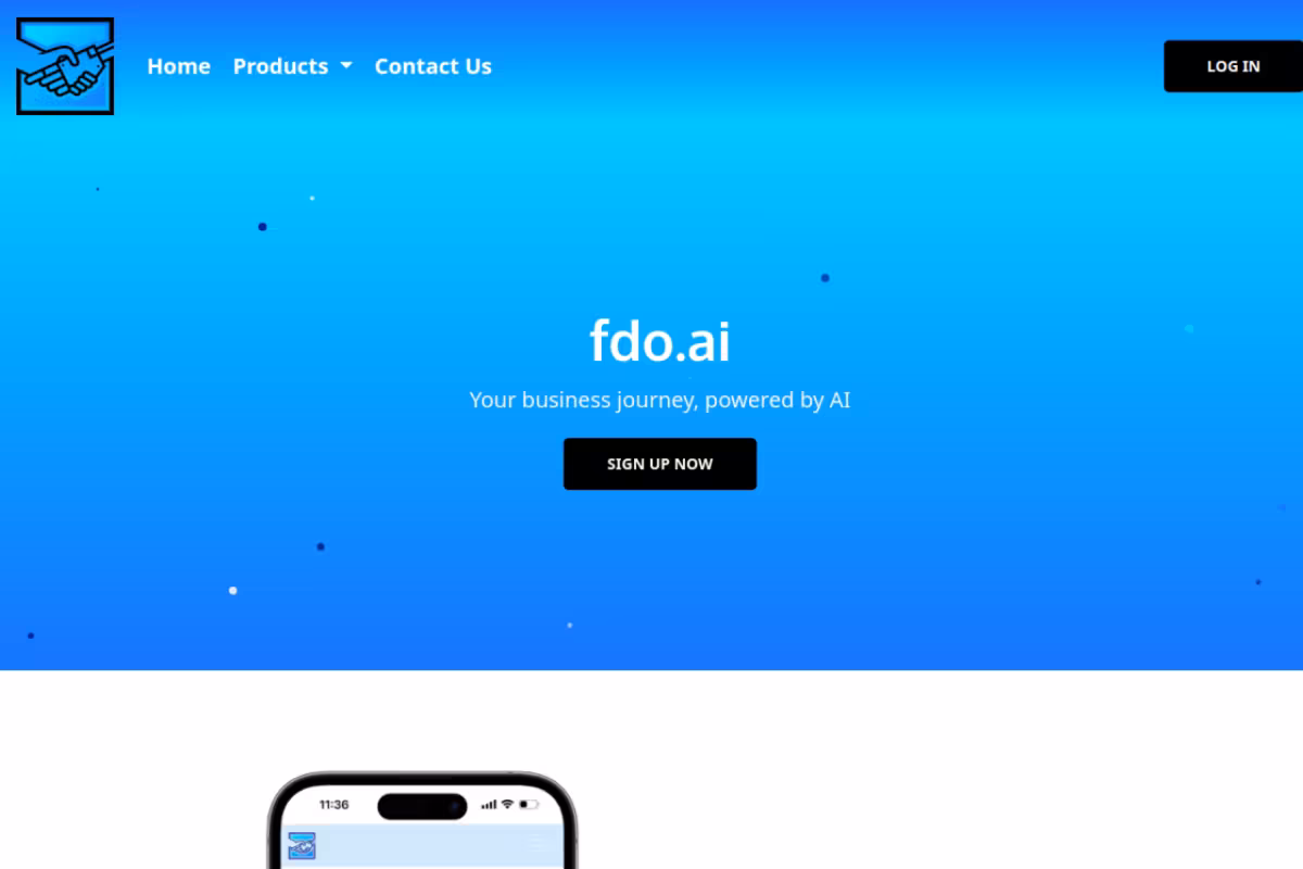 Edison by FDO homepage screenshot