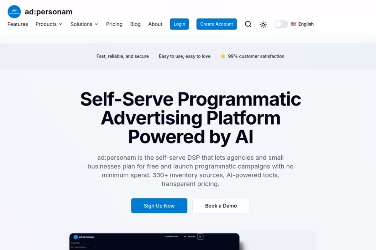 ad:personam homepage screenshot