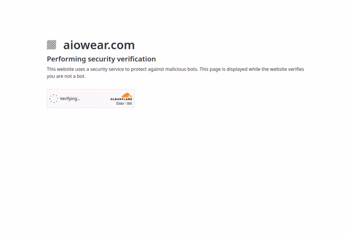 AIO homepage screenshot