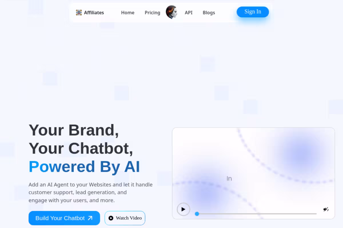 Splutter AI homepage screenshot