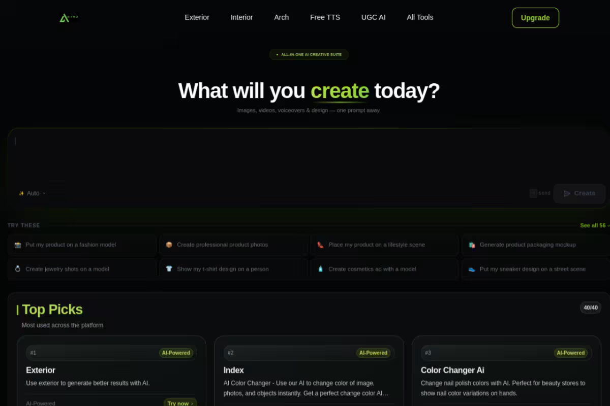 AITWO.CO homepage screenshot
