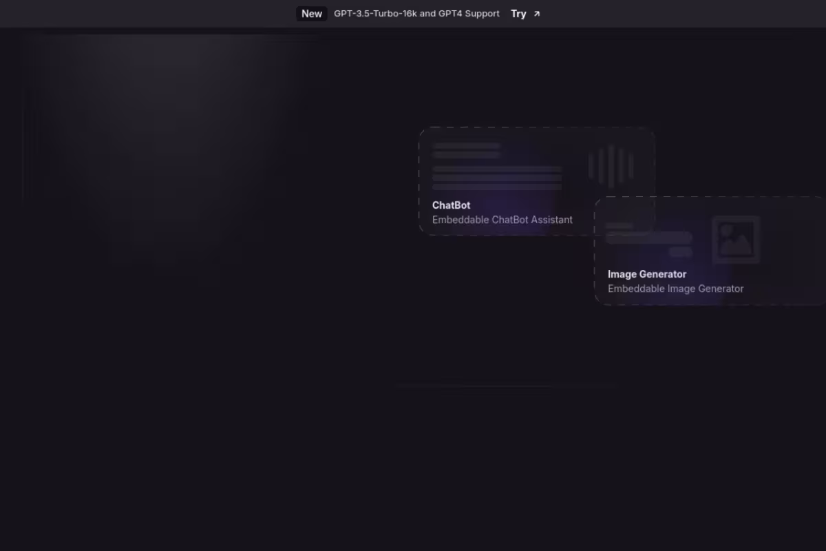 InteraxAI homepage screenshot