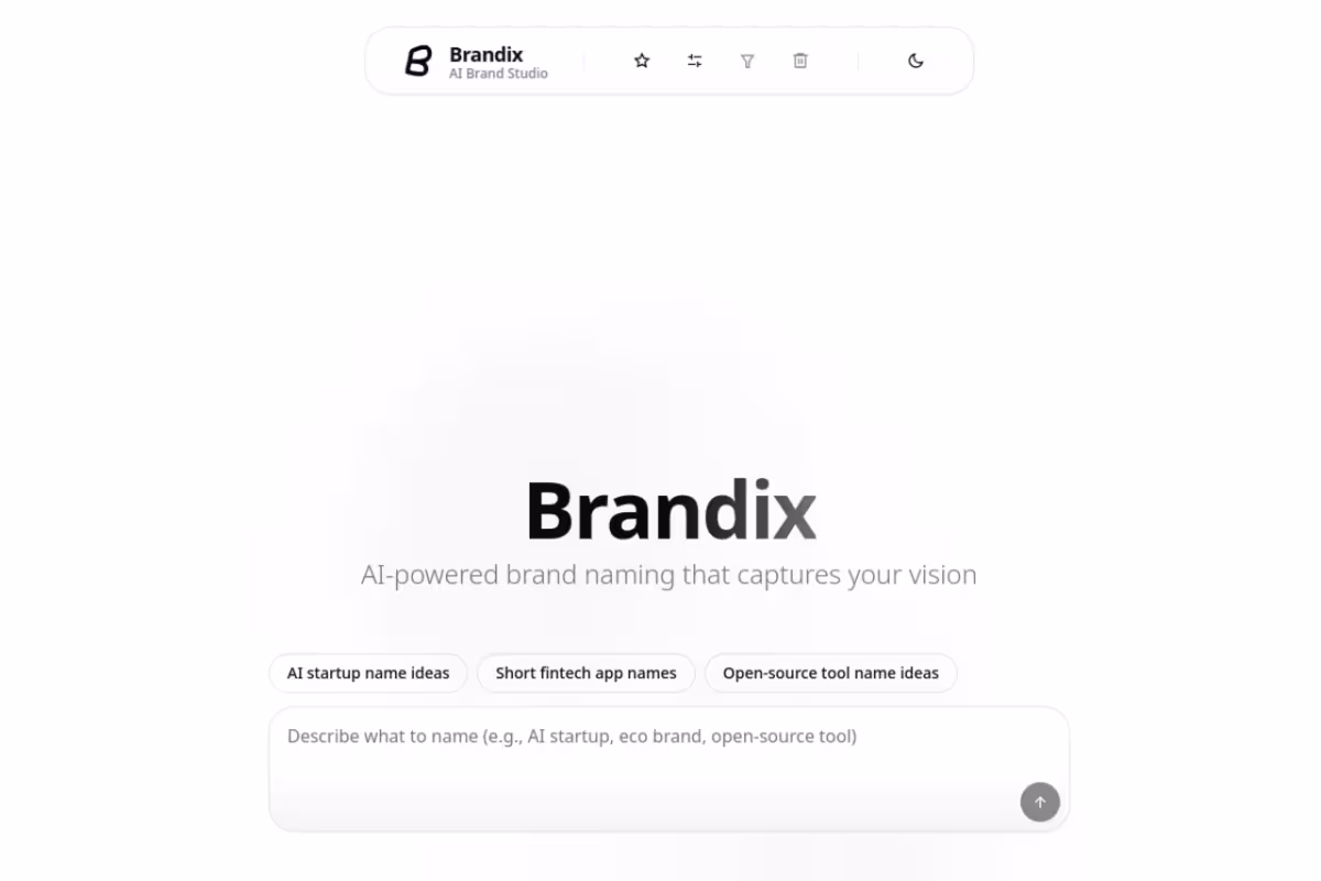 Brandix homepage screenshot
