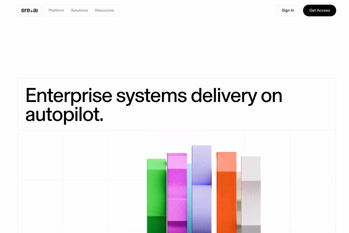 AI-Native Enterprise Delivery homepage screenshot