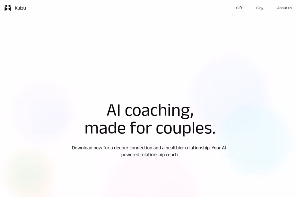 Kuizu homepage screenshot