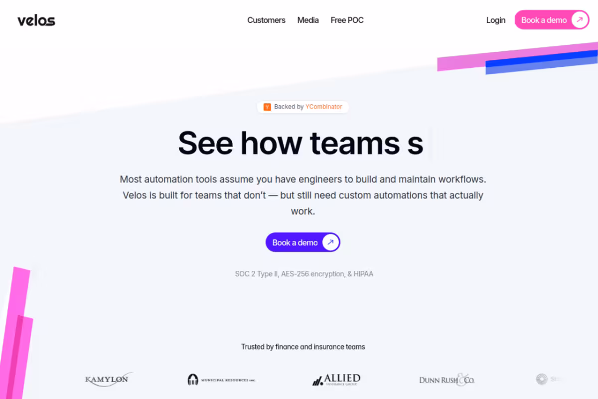Gradientj homepage screenshot